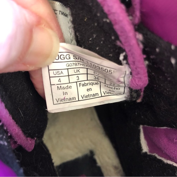 Girls Sz 4 (Women’s Sz 5.5) UGG Turlock Waterproof Snow Boot - Picture 10 of 12